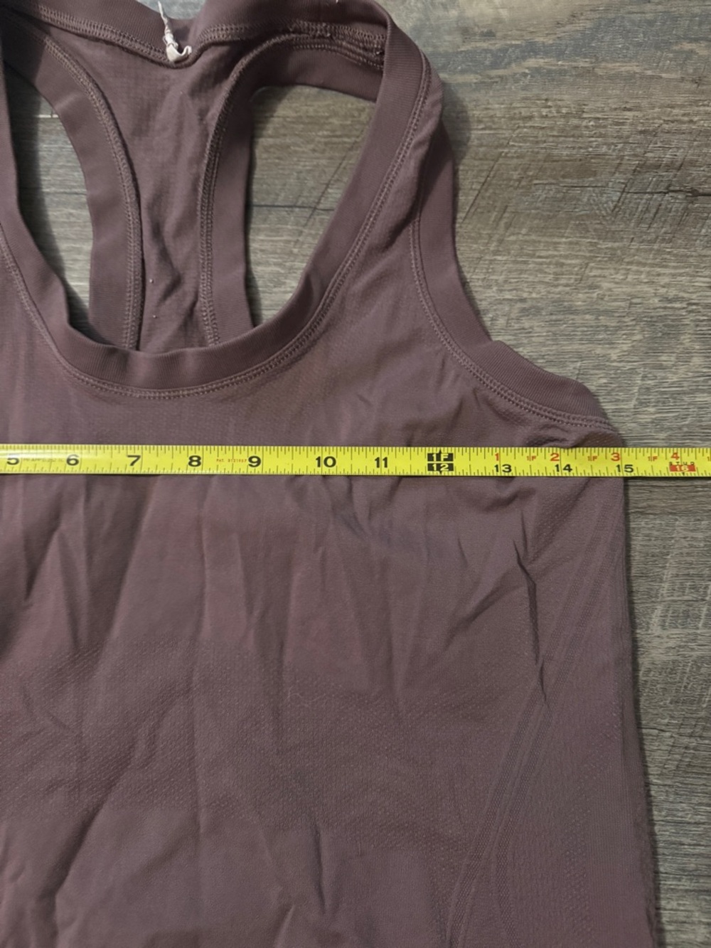 Athleta Plum Racerback Tank Top - Picture 3 of 4